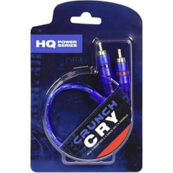 Cry Câble rca y 25.00 cm [1x Cinch-RCA femelle - 2x Cinch-RCA mâle] - Crunch