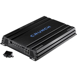 GPX3300.1D Ampli auto numérique 1 canal 3300 w Réglage volume/basses/aigus adapté pour (marque automobile): Universal D001242 - Crunch