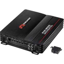 RXA1800 Ampli auto 1 canal 1800 w Réglage volume/basses/aigus adapté pour (marque automobile): Universal D002092 - Renegade