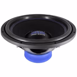 Subwoofer passif pour auto - HIFONICS - ZXS15D2 - 1200 W - Membranes en papier - Boîtier fermé/Bass Reflex