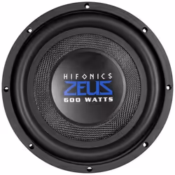 Hifonics ZST10D2 Subwoofer passif pour auto 600 W 2 Ω 2 Ω