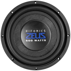 Hifonics ZST10D2 Subwoofer passif pour auto 600 W 2 Ω 2 Ω