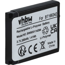 Vhbw - Batterie montre de sport connectée compatible avec Simvalley PW-430, PW-430.mp, PW-440 - remplacement pour PX8914-944 (380mAh, 3,7V,