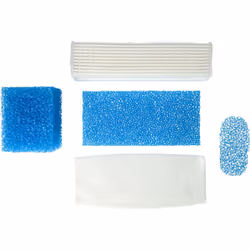 vhbw - the clever way Set de filtres de haute qualité pour votre aspirateur Ce set de filtres de rechange de 5 pièces de la m ...