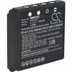 vhbw - the clever way - Batterie de rechange de haute qualité avec une grande autonomie et compatible avec votre telécommande ...