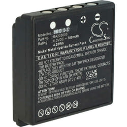 Batterie compatible avec hbc Linus 6, 4 opérateur télécommande industrielle (700mAh, 6V, NiMH) - Vhbw