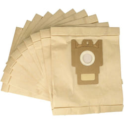 Vhbw - 10x Sacs compatible avec Miele Cat & Dog plus, Gold 2000, k/k aspirateur - papier, Typ m, 28cm x 19,5cm couleur sable