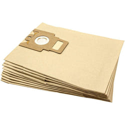 Vhbw - 10x Sacs compatible avec Miele Electronic 700, 5100, 5200, 5700, 6300, 7000 aspirateur - papier, 28,5cm x 22cm, couleur sable