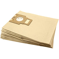 Vhbw - 10x Sacs compatible avec Miele Mondia m, c, js, mx, rs, s, sx, ts aspirateur - papier, 28,5cm x 22cm, couleur sable