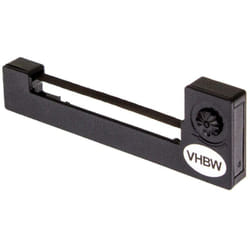 Vhbw - 1x Ruban encreur compatible avec tec trs 80 Portable imprimante matricielle ou de reçus - noir