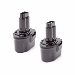 2x Batteries compatible avec DeWalt DW920, DW920K, DW920K-2, DW920K2, DW925, DW925K, DW925K-2 outil électrique (2000 mAh, NiMH, 7,2 v) - Vhbw