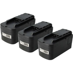 Vhbw - 3x Batterie compatible avec Festo / Festool BPS12S, C12, C12LI, T12+3 outil électrique (2000 mAh, NiMH, 12 v)