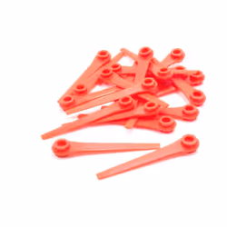 vhbw - the clever way Lames de couteaux de rechange ultra tranchantes pour taille gazon, taille bordure - Compatibles avec vo ...