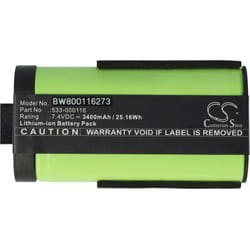 Batterie remplacement pour Logitech 533-000116, 533-000138 pour haut-parleurs, enceintes portatives (3400mAh, 7,4V, Li-ion) - Vhbw