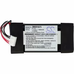 vhbw - the clever way - Batterie de rechange de haute qualité avec une grande autonomie et compatible avec vos hauts-parleurs ...