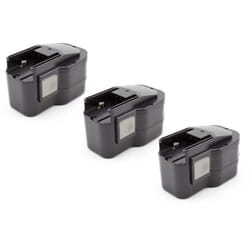 3x Batterie compatible avec Förch BXS12 outil électrique (1500 mAh, NiMH, 12 v) - Vhbw