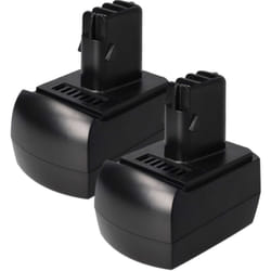 vhbw 2x Batteries remplacement pour Metabo 6.31746, 6.25471.00, 6.31728, 6.2547, 6.25471, 6.25470.00 pour outil électrique (1500 mAh, NiMH, 9,6 V)