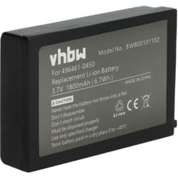 Vhbw - Batterie compatible avec Denso BHT-604QW, BHT-800, BHT-805B, BHT-804QW, BHT-800B scanner de code-barre pos (1800mAh, 3,7V, Li-ion)
