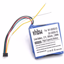 vhbw - the clever way - Batterie de rechange de haute qualité avec une grande autonomie et compatible avec votre GPS de vélo ...