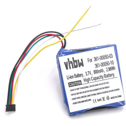 Vhbw - Batterie remplacement pour Garmin 361-00050-10, 361-00050-03 pour gps compteur de vélo (800mAh, 3,7V, Li-ion)