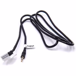 vhbw - the clever way Câble adaptateur AUX Line-In pour connecter votre lecteur MP3 ou smartphone à votre système audio d'aut ...