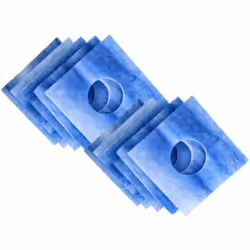 L'ensemble compatible et économique de 10 filtres de la marque vhbw convient à votre appareil de ventilation, ventilateur de  ...
