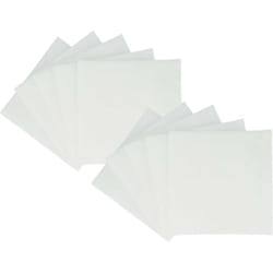 Vhbw - 10x Filtre à air G2 compatible avec Lunos Saphir ventilateur, aération, ventilation - blanc