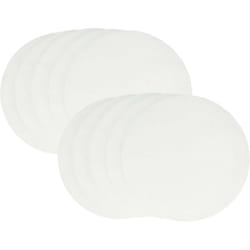 Vhbw - 10x Filtre anti-poussière pour ventilateur, diffuseur d'air mural extérieur Lunos ald-r 160, e², Remplace : Lunos 9/FIB-2, 37192