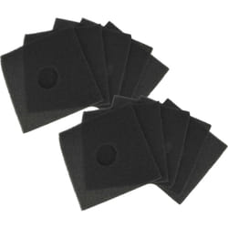 Vhbw - 10x Filtre pour ventilateur compatible avec Helios séries elf & elsn - 160 x 160 mm - remplacement pour 0587 - accessoire pour filtre de
