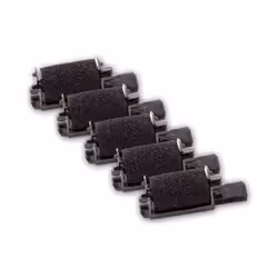 vhbw - the clever way Rouleaux encreurs de rechange pratiques pour imprimantes, étiqueteuses, calculatrices de bureau ou cais ...
