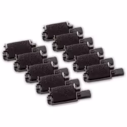 vhbw - the clever way Rouleaux encreurs de rechange pratiques pour imprimantes, étiqueteuses, calculatrices de bureau ou cais ...