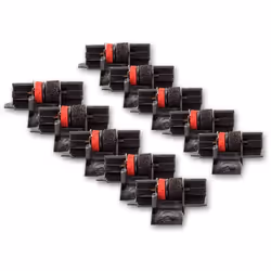 vhbw - the clever way Rouleaux encreur de rechange pratiques pour imprimantes, étiqueteuses, calculatrices de bureau ou caiss ...