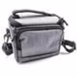 vhbw polyester foto sacoche gris pour caméra Samsung N5 NX NX1 NX100 NX1000 NX1100 NX2000 NX30 NX300 NX3000 NX300M