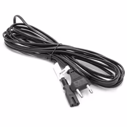 vhbw Câble dalimentation cordon électrique Schuko Secteur Prise C7 figure 8 5m pour PC portable Monitor Imprimante