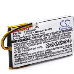 vhbw Batterie compatible avec Turtle Beach Ear Force casque audio, écouteurs sans fil (900mAh, 3,7V, Li-ion)