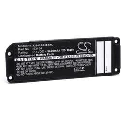 Vhbw - Batterie compatible avec Bose SoundLink Mini, 413295 enceinte, haut-parleurs (3400mAh, 7,4V, Li-ion)
