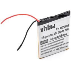 Vhbw - Batterie compatible avec Navgear GTX-60 dvb-t / 3D, PX-8640-675, RSX-60 appareil gps de navigation (2000mAh, 3,7V, Li-polymère)