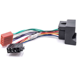 Vhbw - Adaptateur autoradio iso compatible avec Ford C-Max à partir de 2003 modèle de voiture