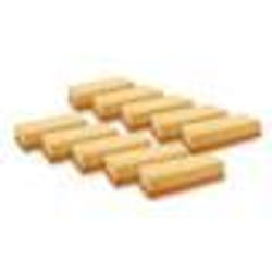 vhbw Lot de 10x filtres plissé plat remplacement pour Kärcher 2.863-005.0 KFI 4410 pour aspirateur - Élément filtrant