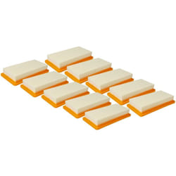 Vhbw - 10x filtre protection moteur compatible avec Kärcher DS-5500, DS-5600, DS5500, DS5600, K-5500, K5500 aspirateurs