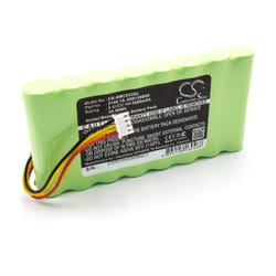 Vhbw - Batterie remplacement pour amc 2140.19, 689139B00, 694233 pour outil de mesure (3600mAh, 9,6V, NiMH)