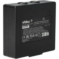 Vhbw - 1x Batterie compatible avec Hetronic HET300, HT-01, FBH300, cs 434 opérateur télécommande industrielle (2000mAh, 3,6V, NiMH)