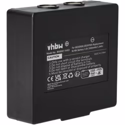 vhbw - the clever way - Batterie de rechange de haute qualité avec une grande autonomie et compatible avec votre telécommande ...
