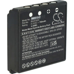 Vhbw - Batterie remplacement pour hbc BA209000, BA209060, BA209002, BA209001 pour opérateur télécommande industrielle (700mAh, 6V, NiMH)