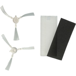 vhbw Kit d'entretien de 4 pièces remplacement pour Rowenta ZR720002 pour robot aspirateur