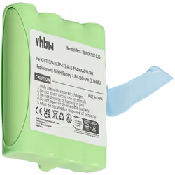 vhbw - the clever way - Batterie de rechange de haute qualité avec une grande autonomie et compatible avec votre radio talkie ...