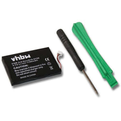 Vhbw - Batterie compatible avec Apple iPod A1040, M8948LL/A, 3rd Generation, M8948LL, 40GB lecteur de musique MP3 (1100mAh, 3,7V, Li-ion)