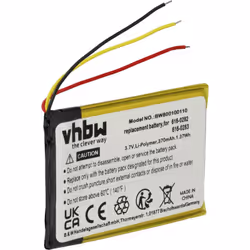 vhbw - the clever way - Batterie de rechange de haute qualité avec une grande autonomie et compatible avec votre lecteur de m ...