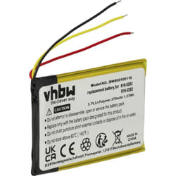 Vhbw - 1x Batterie compatible avec Apple iPod Nano MA099LL/A, MA107LL/A, MA477LL/A lecteur de musique MP3 (400mAh, 3,7V, Li-polymère)