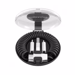 Vonmählen allroundo c, 0,75 m, USB C, USB C, USB 2.0, 480 Mbit/s, Noir